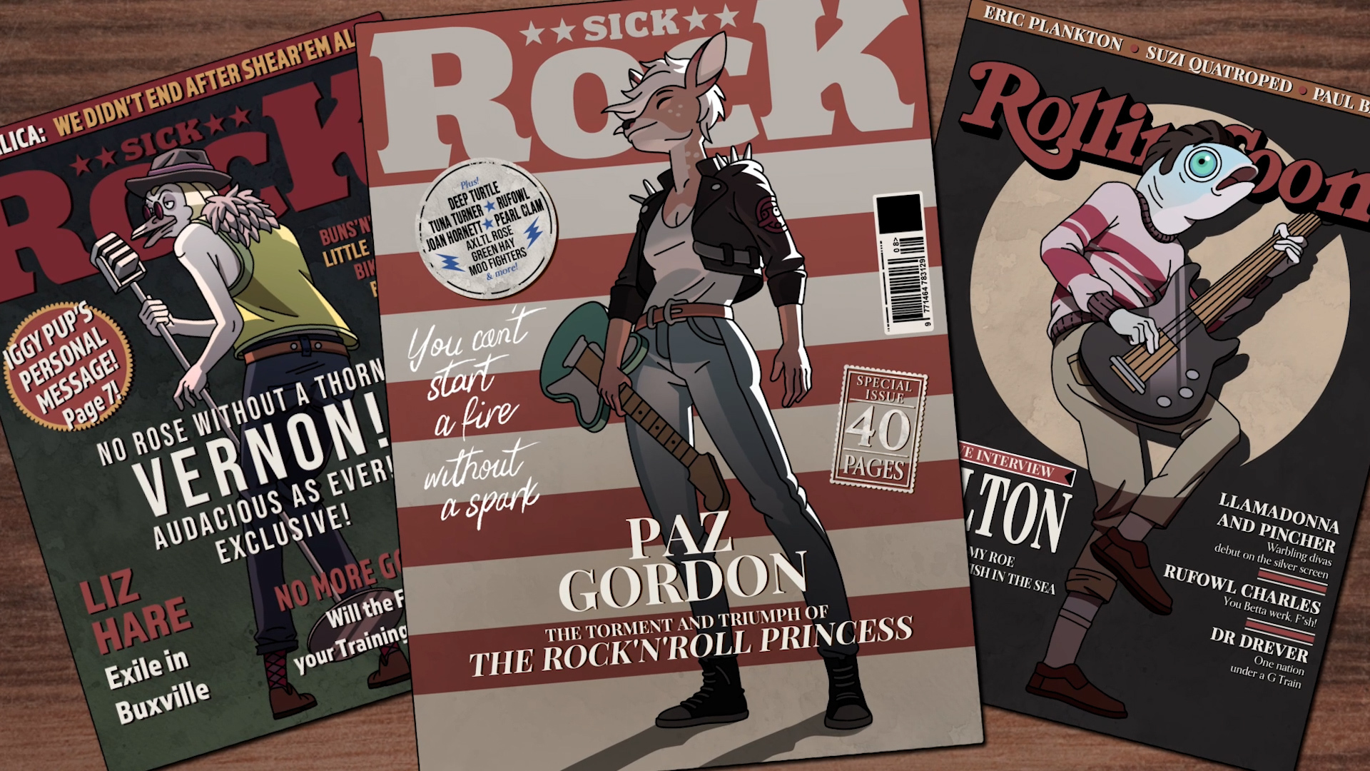 Rockbeasts Interior Art